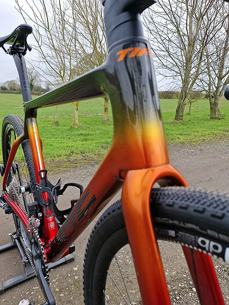 Custom Time ADHX 45 Gravel Race Build. VeloElite UK