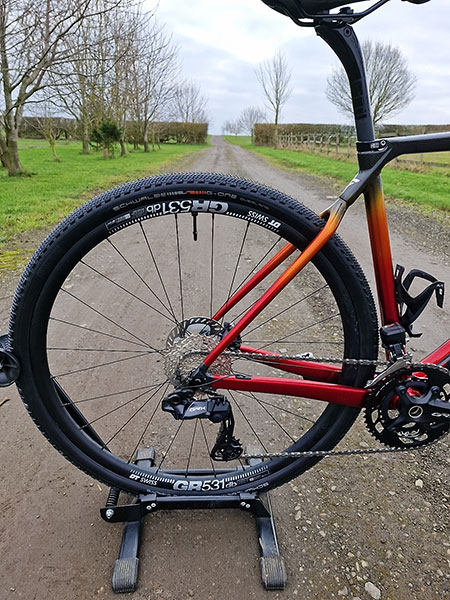 Custom Time ADHX 45 Gravel Race Build